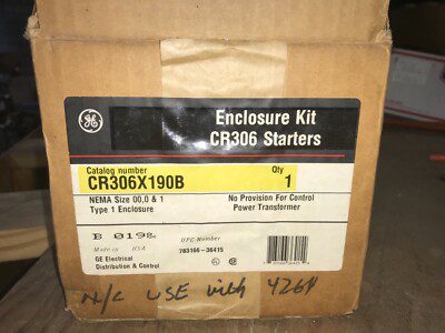 GE Enclosure Kit, #CR306X190B, NOS, (DR-4546)