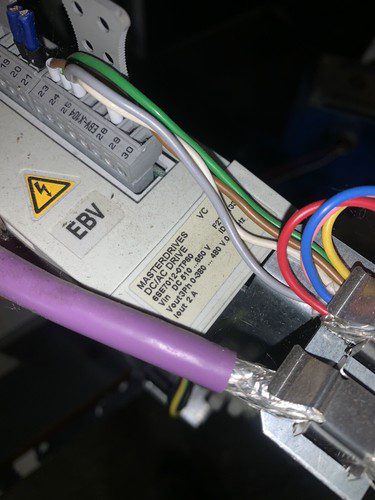 Siemens Drive #6SE7012-0TP60-2, pre-owned, (HEHI-908) - Image 6