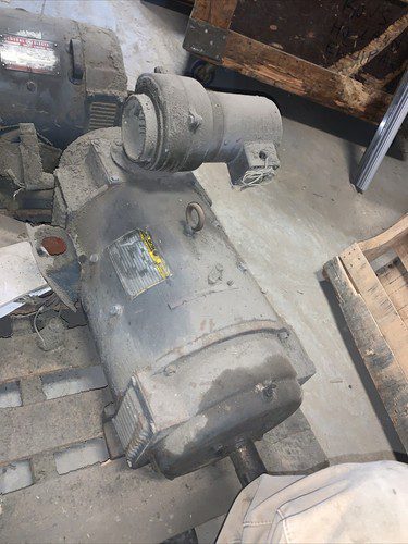 Baldor Motor, #D5020B, 20hp, 500v,150/300v, 1750/2300rpm, AD259AT-FR, (HEHI-1549