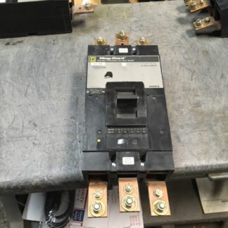 Square-D Adjustable Instantaneous Trip Circuit Breaker, 400amp, LAF3640028M