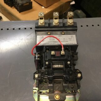 Allen-Bradley size 3 starter, 500-D0D930, 25-50hp, coil 115-120v, 3-5 pole, 3ph
