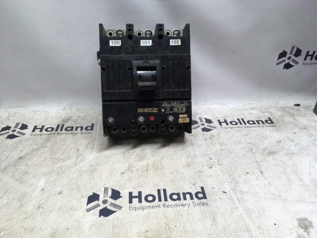 GE 400amp Circuit breaker frame, TJK436F000, pre-owned, (DR-77)