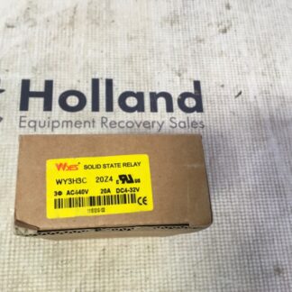 Wyes solid state relay, WY3H3C20Z4, 480vac, 20A, NOS,  (ADI-1466)