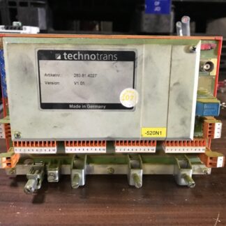 Technotrans, #283.81.4027, #V1.01, pre-owned, (DR-3936)