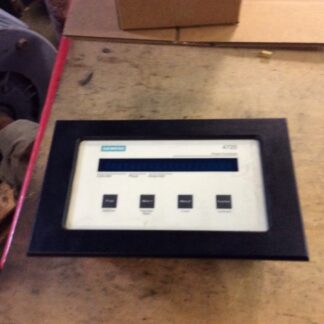 Siemens 4720 Power Meter Operation Interface, #DRMC-11-51, pre-owned, (DR-2629)