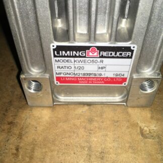 Liming reducer gear, KWEO50-R, ratio 1/20,  LG-322