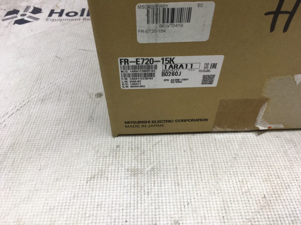 Mitsubishi Electric Intelligent&Advanced Inverter, FR-E720-15K, NOS, LG-2876 - Image 2