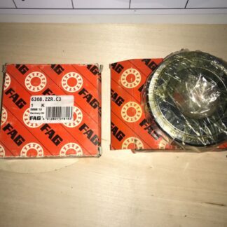 Lot of 2-FAG, Bearing ,6308.2ZR.C3, NOS, (MOTB-5)