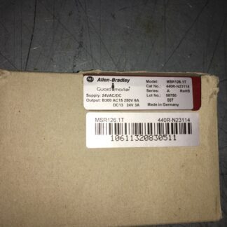 Allen Bradley GuardMaster, model MSR126.1T, 440R-N23114, NIB, ADI-900