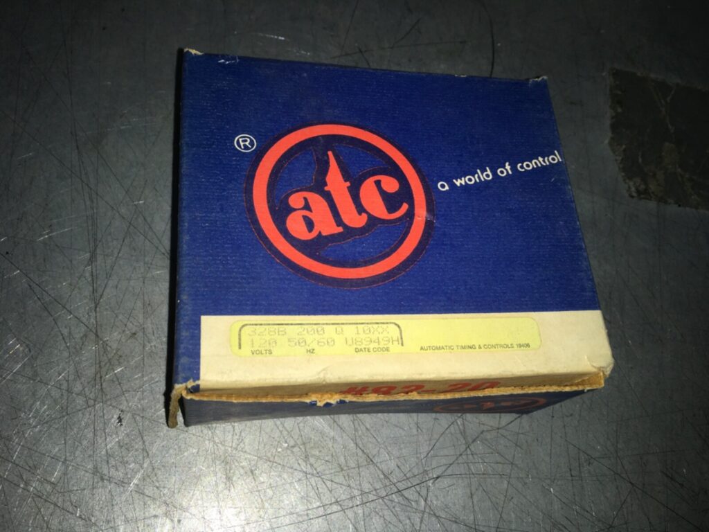 ATC 328B 200 Q 10XX, time relay, NOS, ADI-1117