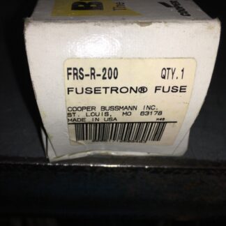 Bussman Fusetron dual element time delay FRS-R-200, , NOS, ADI-933