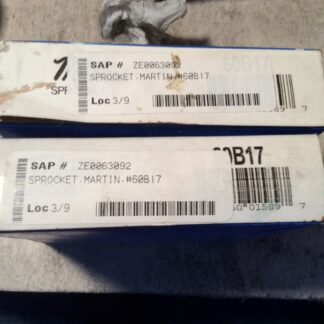 2-MARTIN sprocket #60B17, NOS, (JFK-378)