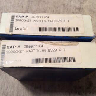 2-Martin Sprocket #41BS20-1, NOS, (JFK-349)