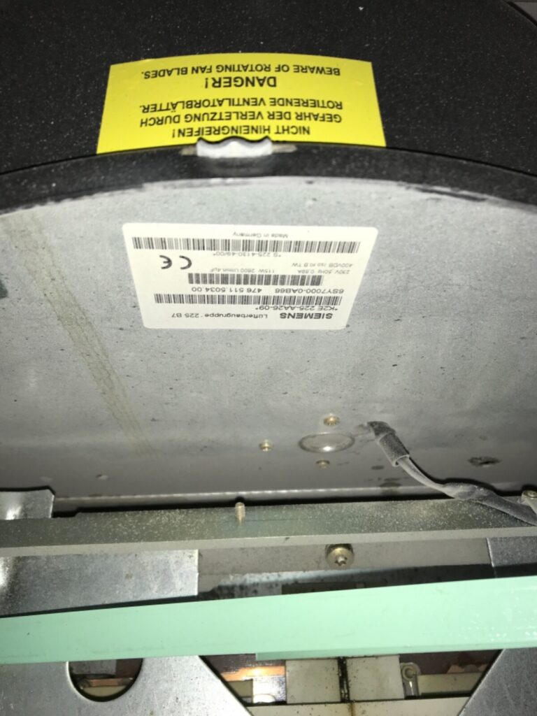 SIEMENS DC Inverter, #6SE7032-1Tg50-1AA1-Z, pre-owned, (FLO-32) - Image 4