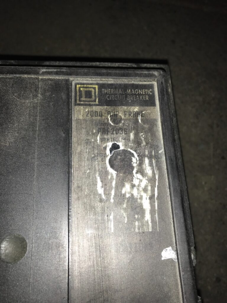 Square D Breaker, #PAF2036, pre-owned, (HEHI-565) - Image 2