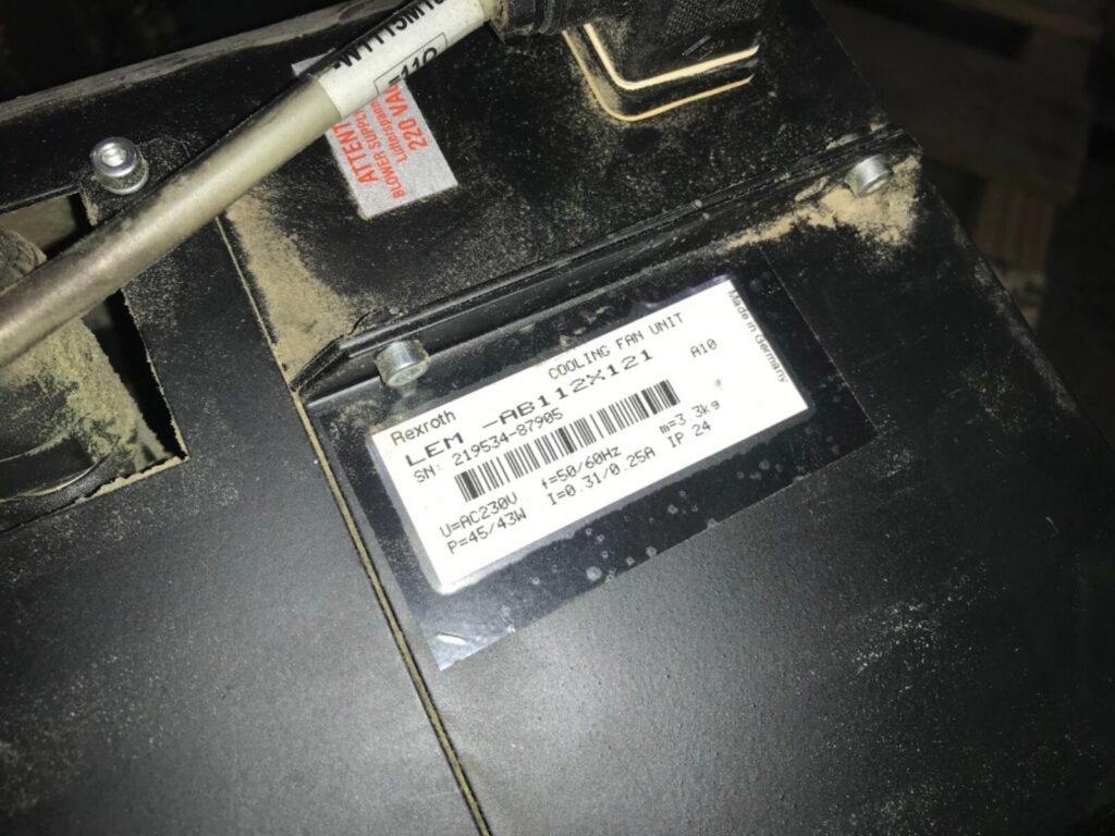 Rexroth Servo Motor, MHD112D-027-PG0AN, pre-owned, (DR-4876) - Image 3