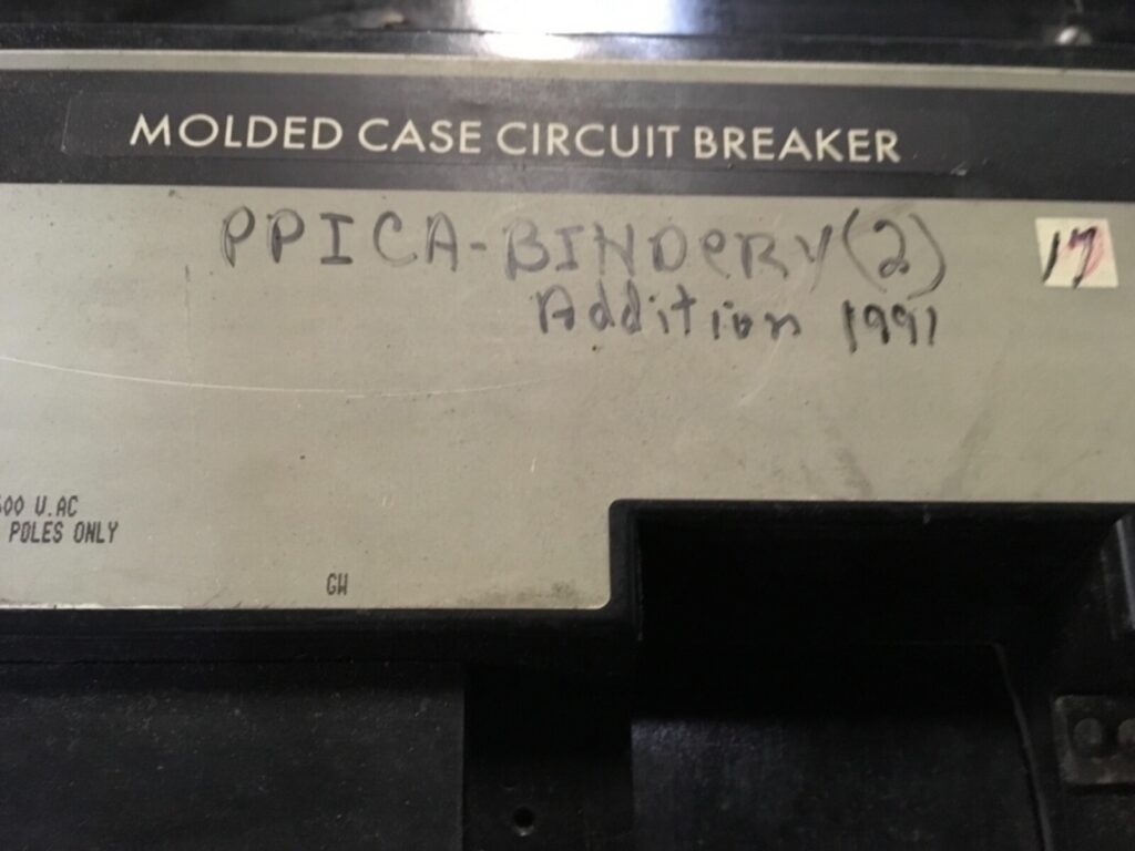 Square D Molded Case Circuit Breaker 1000amp, NAL36100, pre-owned, (DR-4821) - Image 3