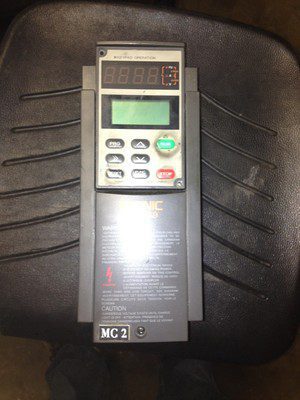 FRENIC-500G9, MOD#FRN001G9S-2UX, INPUT-200-230V, TORQUE 1HP, pre-owned, (DR-872)