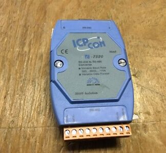 ICP CON -7520, RS-232-to RS-485, Hm1, pre-owned, (ADI-194)