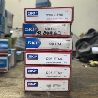 Lot Of 6-SKF Bearing #1206 ETN9, NOS, JFK-1591