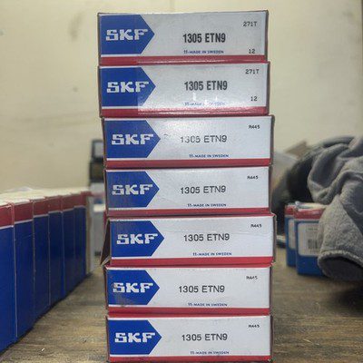 Lot Of 7-SKF Bearing #1305 ETN9, NOS, JFK-1593