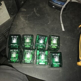 Lot Of 8-ACF Relay, pre-owned, (HEHI-1821)