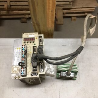 Yaskawa Servopak, SGDH-08AE-S, JUSP-NS600, pre-owned, (ADI-1470)