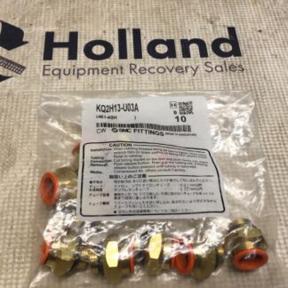 SMC fitting, 10pcs, KQ2H13-U03A, 4E1-6SH,  (KP-1629)