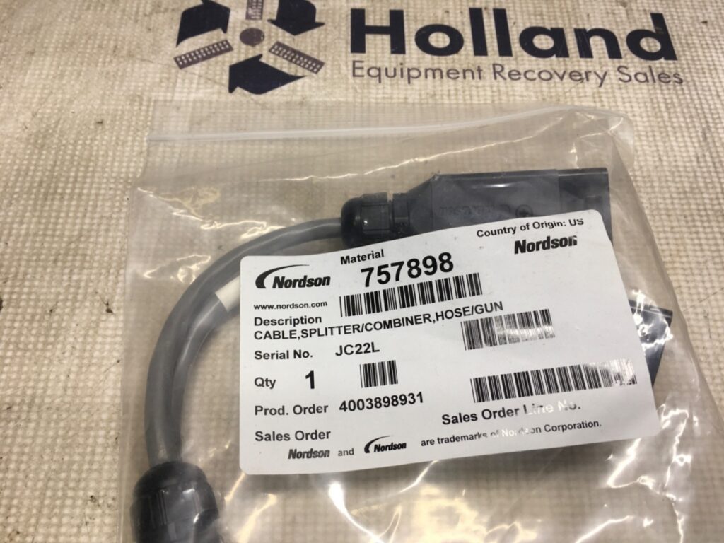 Nordson splitter cable, 757898, 4003898931, NOS, (KP-1631) - Image 2