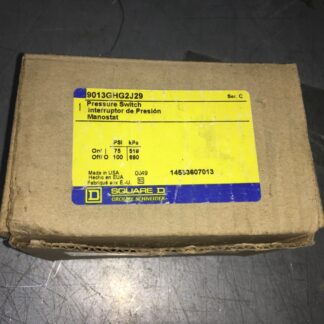Square D Pressure Switch, 9013GHG2J29, SER-C, NIB, (ADI-785)