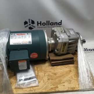 Rexnord electric motor, 114213.00, 3ph, 3/4hp, 1725rpm, frame-56C, NOS, (SC-4)