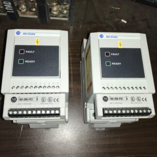 Lot of 2-Allen-Bradley, #160-BA03NPS1, FRN-7.04, 1hp, pre-owned, (PS-903)