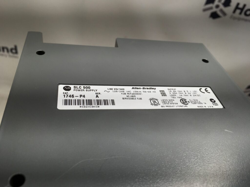 Allen Bradley SLC 500, 1746-OW16, 1746-P4, 1746-A10, pre-owned, (ADI-1499) - Image 4