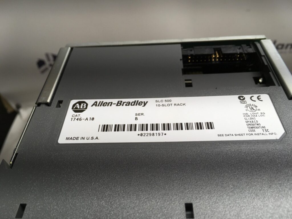Allen Bradley SLC 500, 1746-OW16, 1746-P4, 1746-A10, pre-owned, (ADI-1499) - Image 5