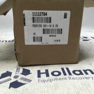 10 bolts, M20X155 931-10.9 ZN, NOS, (KP-1727)