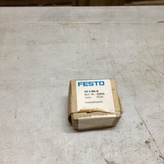 FESTO unit, SV-5-M5-B, 11914, PD08, NOS, (ADI-1541)