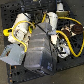 YALE 1 ton 3phase hoist with motor trolley, KEL1-10RT1551, 230/460v,  (ADI-1507)