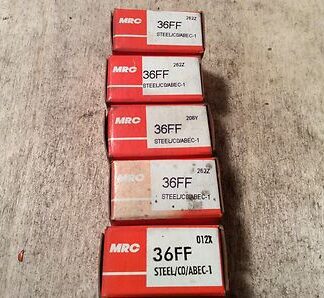 5-MRC bearings #36FF, NOS, (JFK-189)