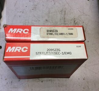Lot of 2-MRC-Bearing, #209SZZG, NOS, (JFK-923)