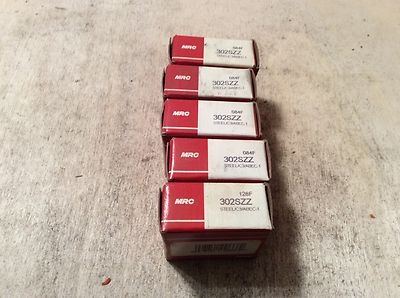 5-MRC /bearings #302SZZ, NOS, (JFK-187)