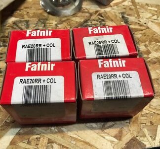 LOT OF 4-FAFNIR-Bearings #RAE20RR+COL, NOS, (JFK-1119)