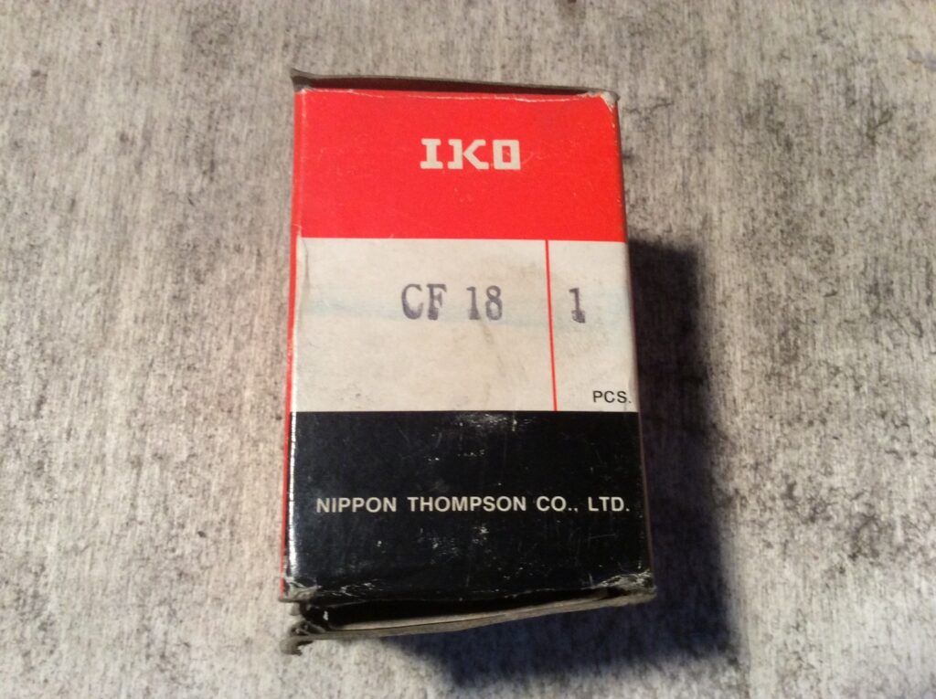 IKO Bearing #CF-18, NOS, (JFK-366)