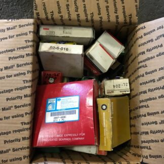 Box full of Misc INA, NSK, SealMast, bearing, 621ZZC3, 18337-cup, SL-204,
