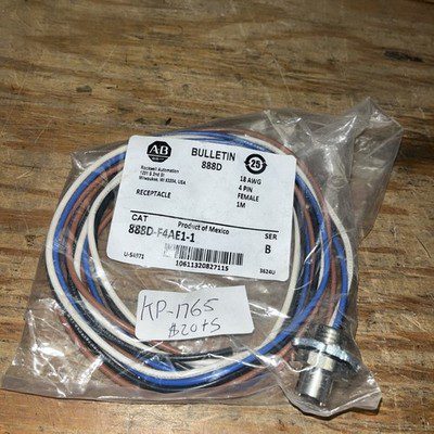 Allen Bradley  Cable #888D-F4AE1-1, NOS,  (KP-1765)