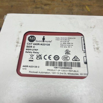 Allen Bradley #440R-N23135, SER-C, NOS, KP-1729 - Image 2
