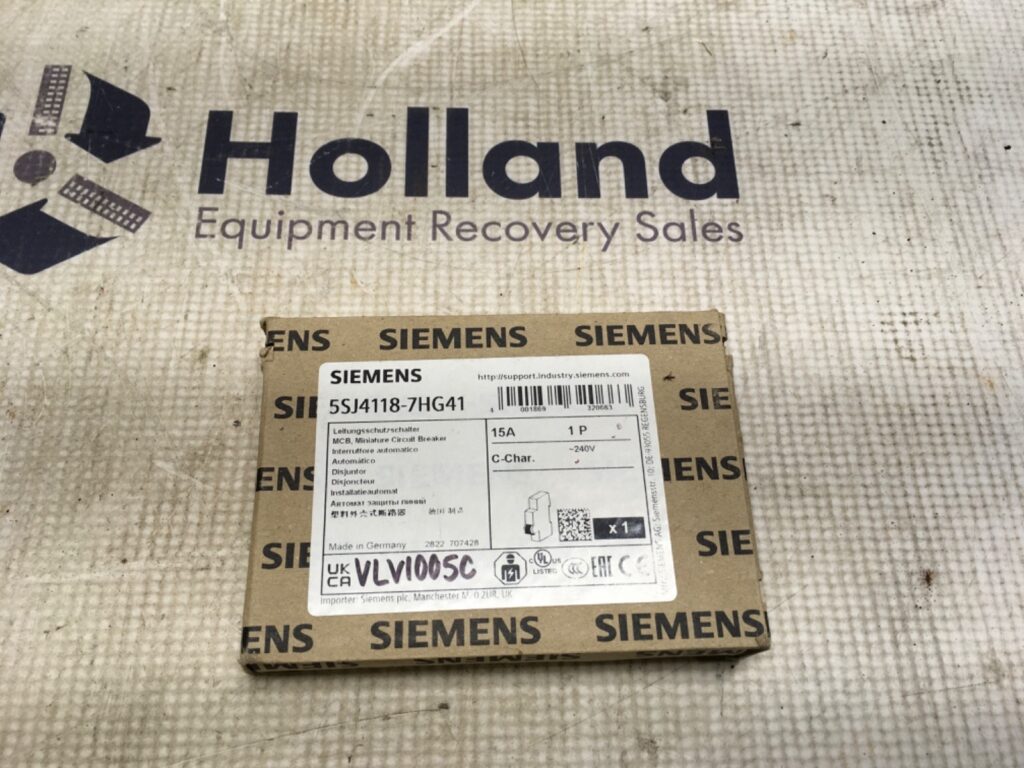 Siemens breaker, 5SJ4118-7HG41, 15A, NOS, (KP-1840)