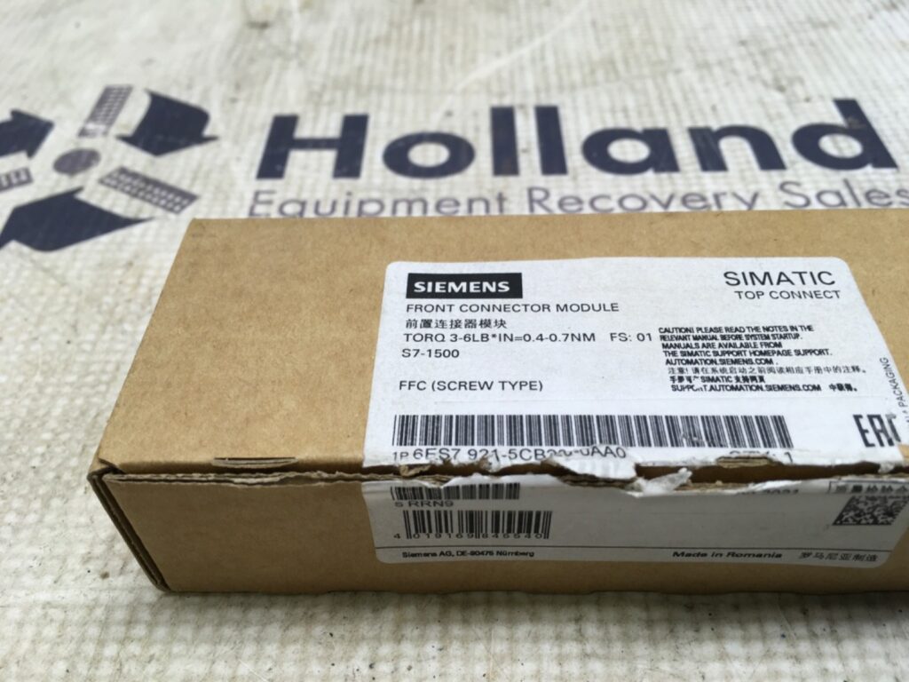 Siemens Simatic S7-1500 top connect, 6ES7921-5CB20-0AA0, NOS, (KP-1853) - Image 2