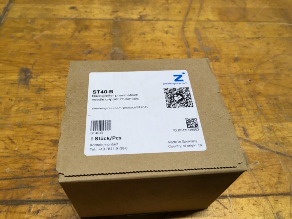 Zimmer needle gripper, ST40-B, NOS, (KP-2037)