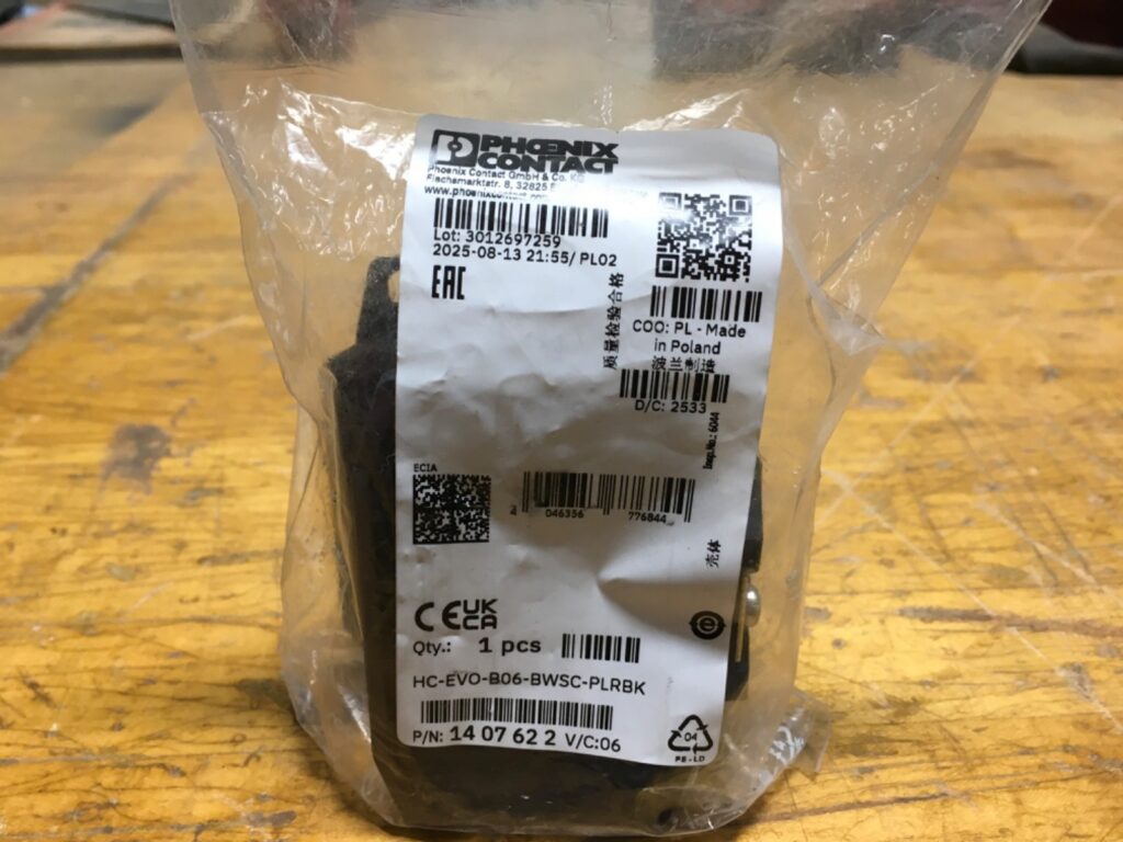 Phoenix contact, HC-EVO-B06-BWSC-PLRBK, 1407622, NOS, (KP-2055)