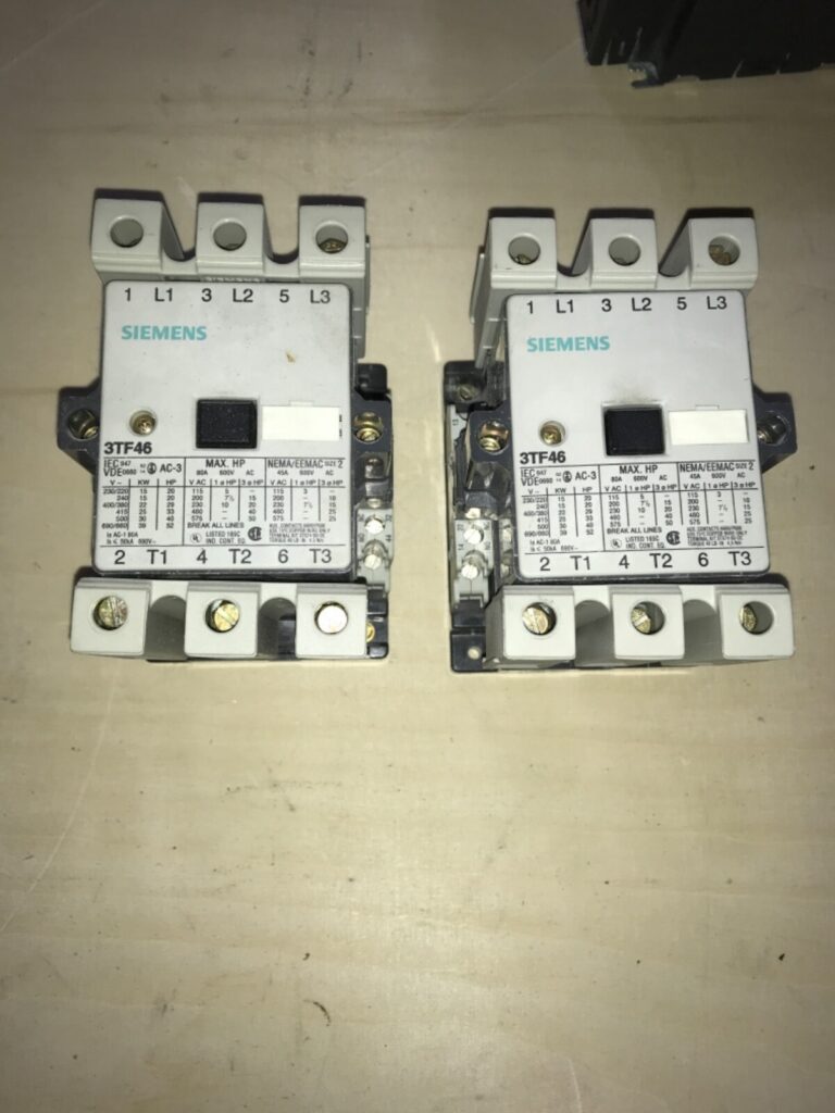 2-Siemens Starter #3TF46, pre-owned, (FLO-44)